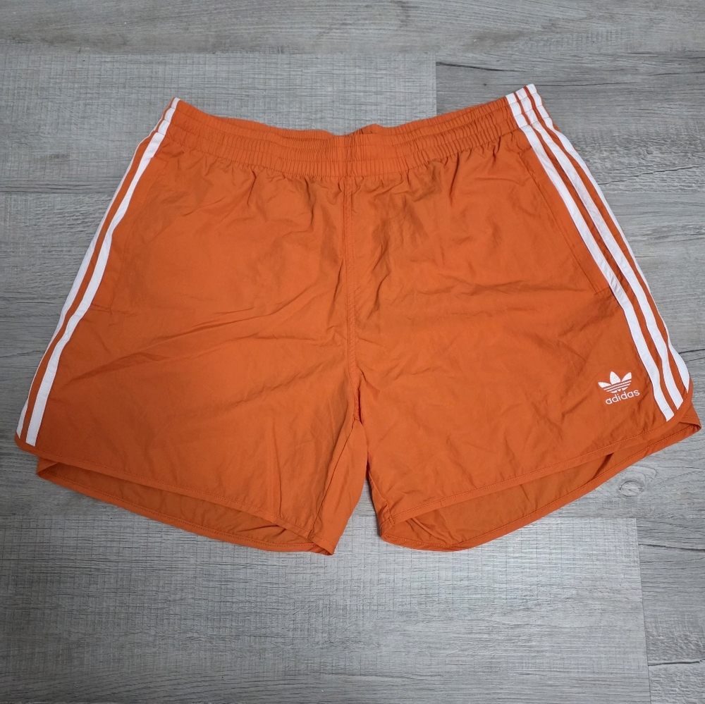 NWT Adidas Men's Orange Sprinter Shorts